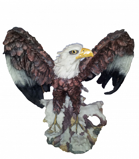 Орел большой с крыльями